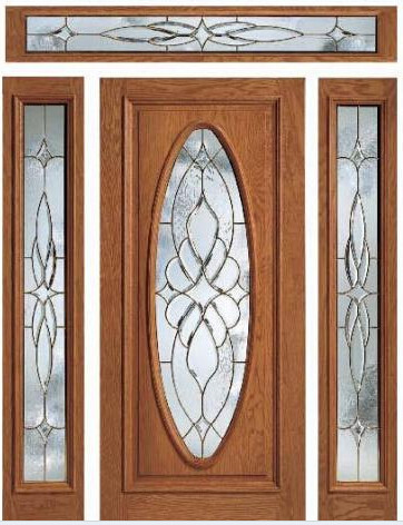 300MM 1'' 25.4MM Infinity Victorian Bevel Clusters For Wooden Door Decoration
