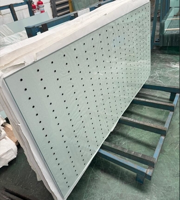 6.78MM vetro di sicurezza laminato trasparente stampato su schermo personalizzato per porte